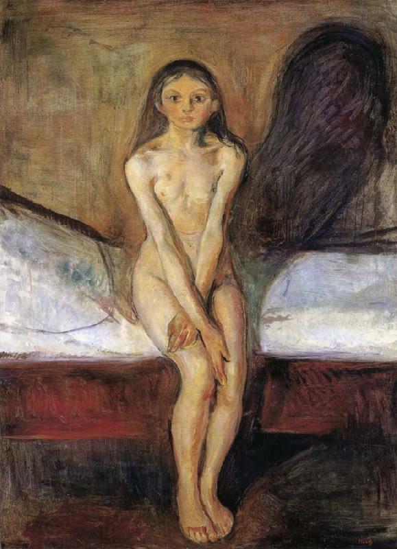 Edvard Munch Puberty China oil painting art